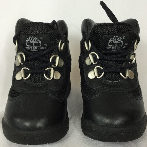 black infant timberland boots